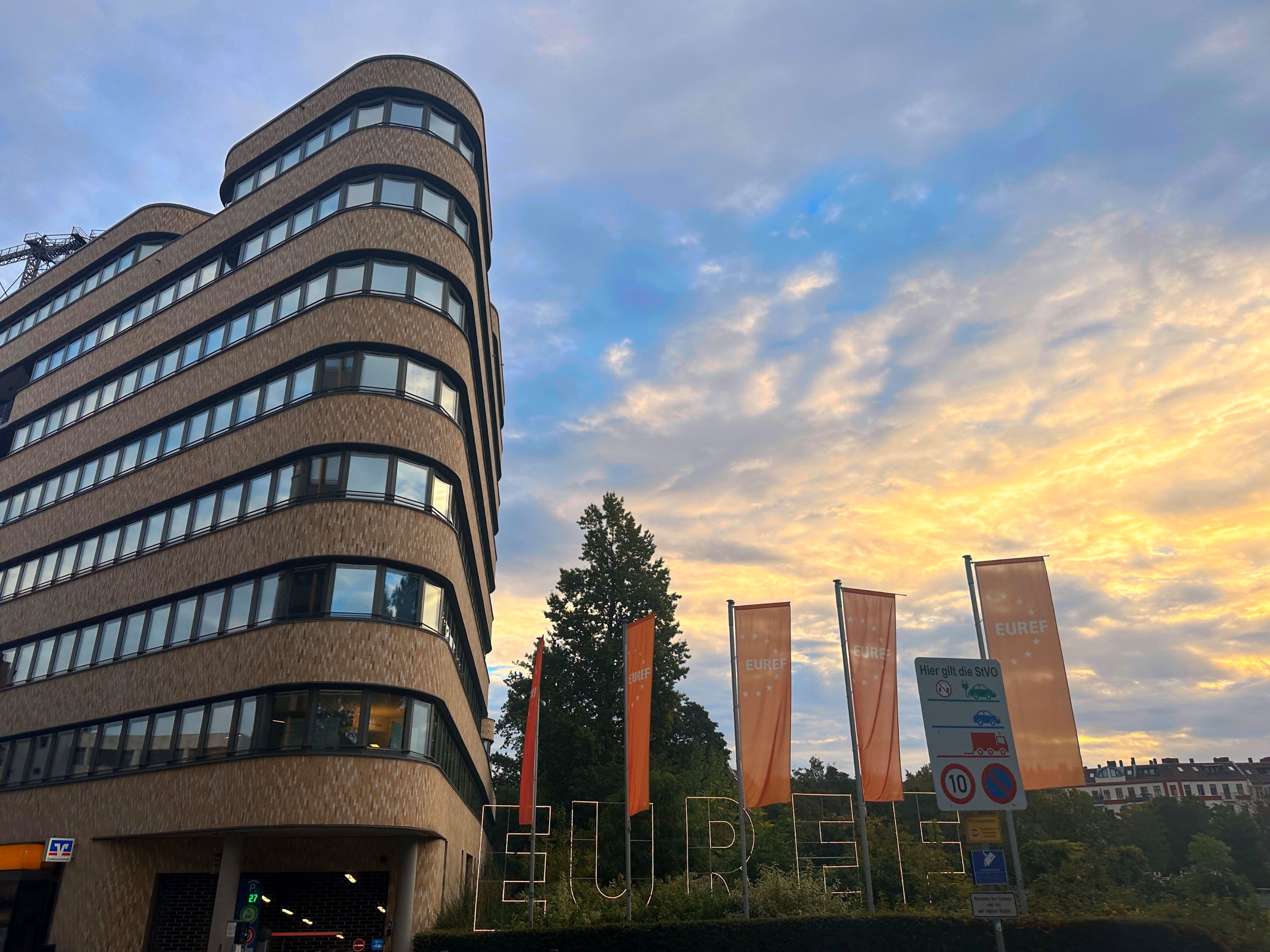 Morgenstimmung am EUREF-Campus | BERLINboxx